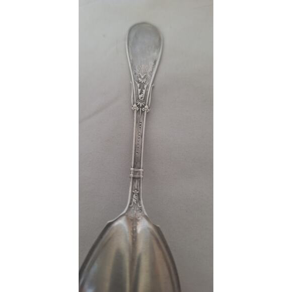 Antique Whiting Sterling Silver “Arabesque” Spoon 1875 Roehm & Wright 6.75" - Picture 4 of 9